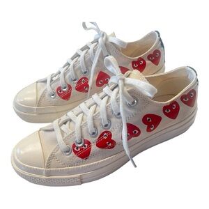 Converse Chuck Taylor All Star X Comme des Garcons PLAY Multi Heart White